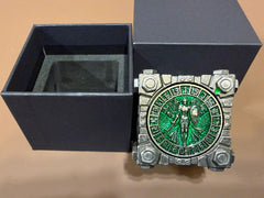 惡魔&諸神 7 in 1 六面旋轉金屬骰子