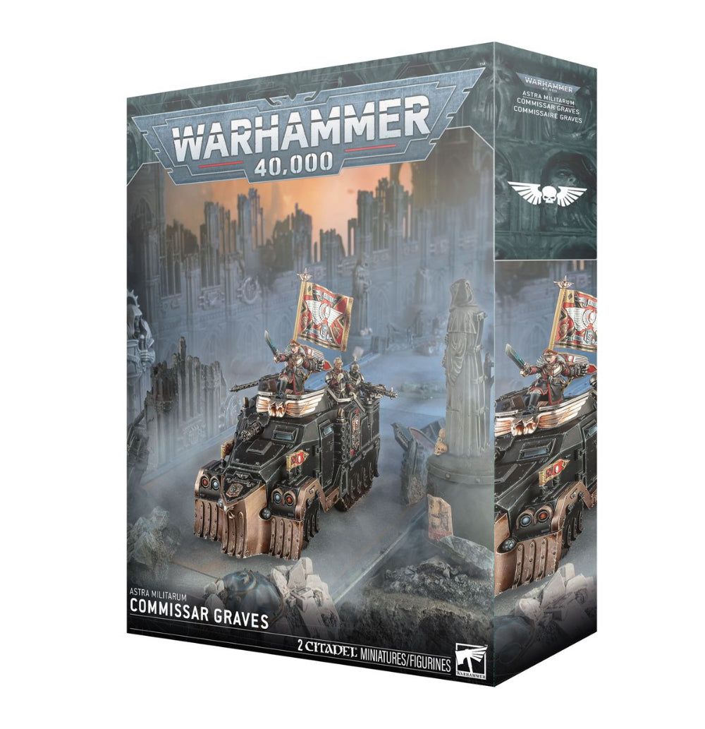 Warhammer 40,000 Astra Militarum: Commissar Graves