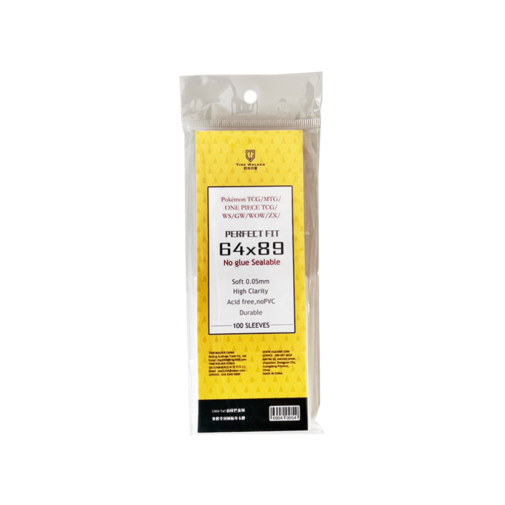 Time Walker Closed Card Sleeves 64 X 89 Mm 100pcs time-walker-closed-card-sleeves-64-x-89-mm-100pcs