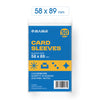 Game Harbor 透明磨砂厚卡套 Matte Card Sleeves Thick 58 X 89 (50pcs)
