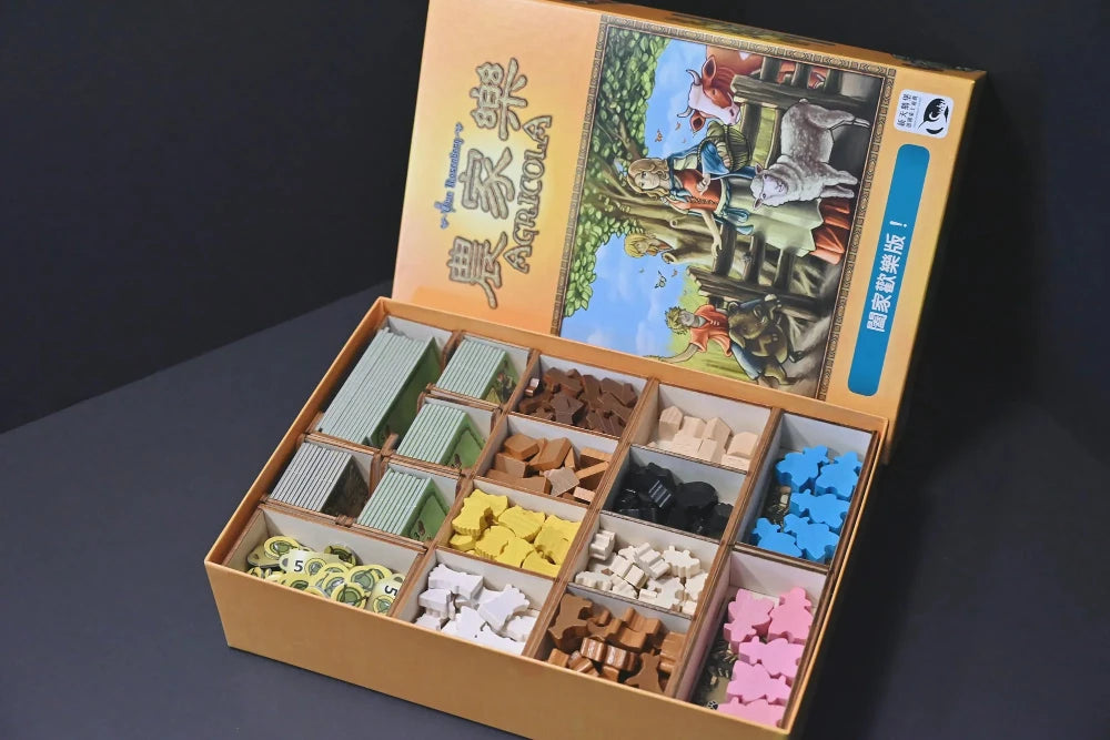 烏鴉盒子 農家樂:闔家歡樂版 木製收納盒