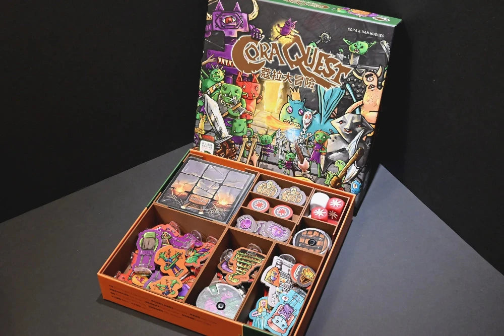 烏鴉盒子 蔻拉大冒險 CoraQuest 木製收納盒