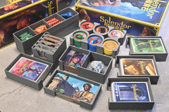 烏鴉盒子 璀璨寶石 桌遊收納盒 Splendor Wooden Insert