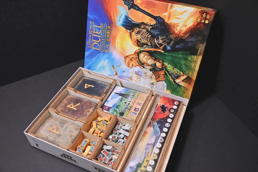 烏鴉盒子 魔戒:中洲對決 The Lord of the Rings: Duel for Middle-earth 木製收納盒