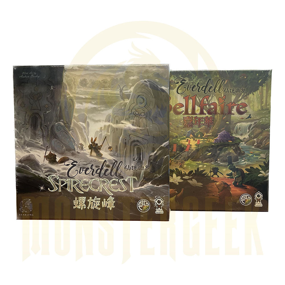 仙境幽谷:螺旋峰收藏家版 + 嘉年華擴充 Everdell: Spirecrest(Collector's Ed.) + Bellfaire
