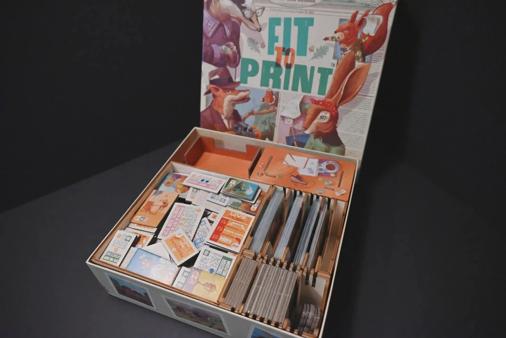 烏鴉盒子 號外!動物日報 Fit to Print 木製收納盒