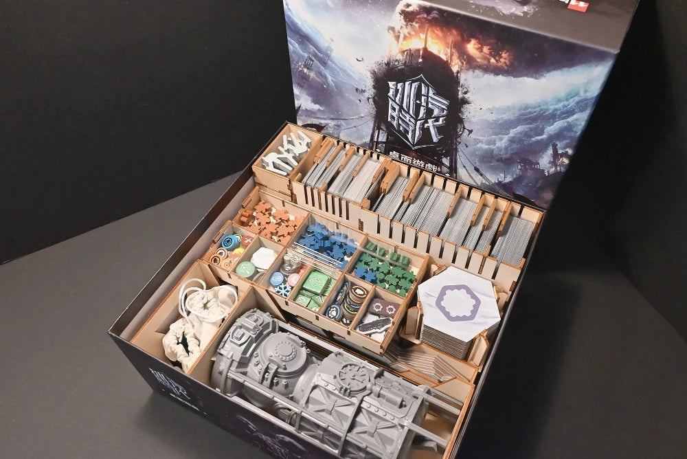 烏鴉盒子 冰汽時代 木製收納盒 Frostpunk: The Board Game Wooden Insert