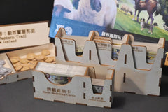 烏鴉盒子 大西部開拓者:紐西蘭開拓史 木製收納盒 Great Western Trail: New Zealand Wooden Insert