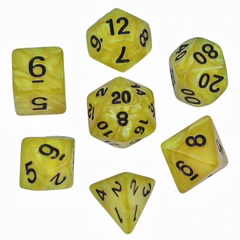 珍珠角色扮演骰仔套裝 Pearl RPG Dice Set