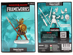 dungeons & dragons framework human fighter female
