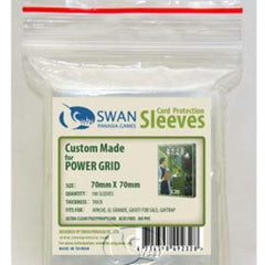 Swan 透明薄卡套 Card Sleeves Thin 70 x 70 mm