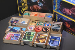 烏鴉盒子 璀璨寶石 桌遊收納盒 Splendor Wooden Insert
