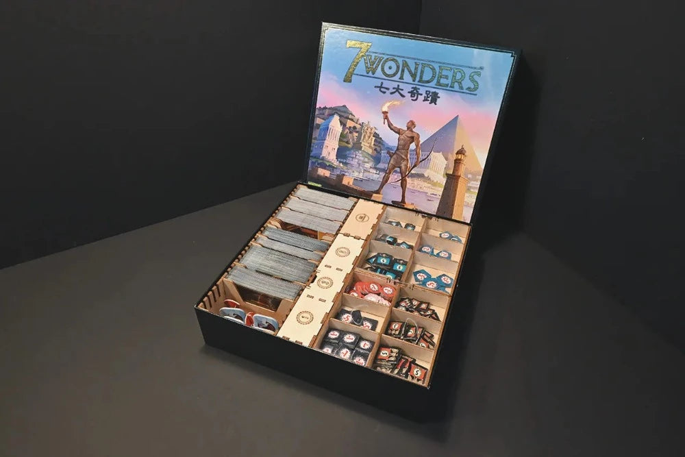 烏鴉盒子 七大奇蹟(新版) 木製收納盒 7 Wonders 2nd Edition Wooden Insert