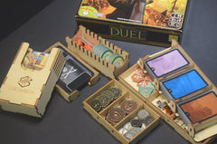 烏鴉盒子 七大奇蹟對決 + 帕特農擴充 木製桌遊收納盒 7 Wonders Duel + Pantheon Exp. Wooden Insert