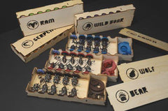 烏鴉盒子 血色狂怒 木製桌遊收納盒 Blood Rage Wooden Insert