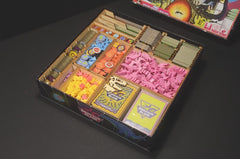 烏鴉盒子 恐龍島 木質桌遊收納盒 Dinosaur Island Wooden Insert