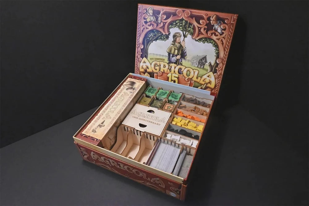 烏鴉盒子 農家樂十五週年紀念版 木製收納盒 Agricola 15 Wooden Insert