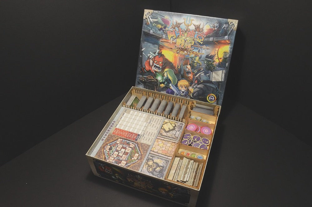 烏鴉盒子 阿卡迪亞戰記 木製收納盒Arcadia Quest Wooden Insert