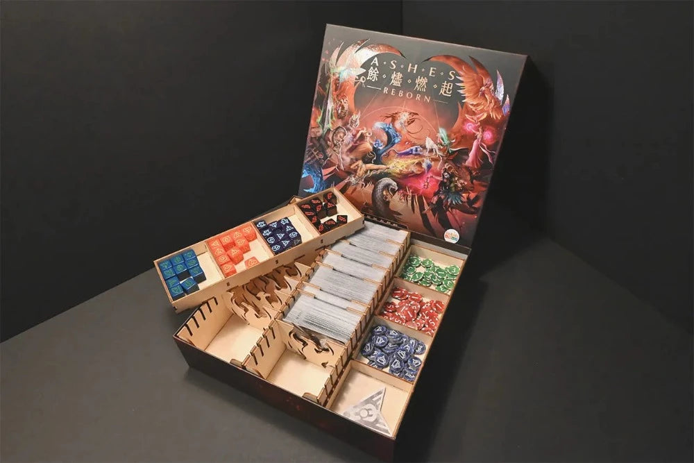 烏鴉盒子 餘燼燃起:鳳凰後裔覺醒 木製收納盒 Ashes Reborn Wooden Insert