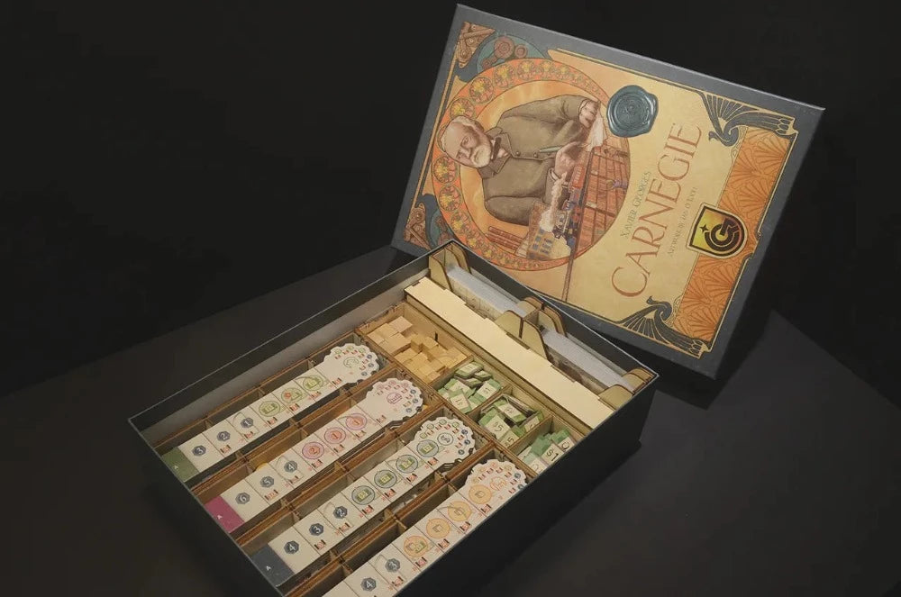 烏鴉盒子 卡內基 木製收納盒 Carnegie Wooden Insert