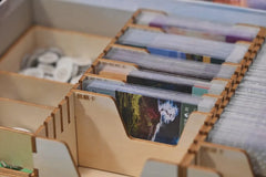 烏鴉盒子 藍星(地球) 木製收納盒 Earth Wooden Insert