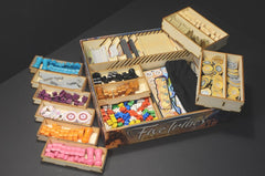 烏鴉盒子 五大部落+多擴充木製桌遊收納盒 Five Tribes + Exps. Wooden Insert