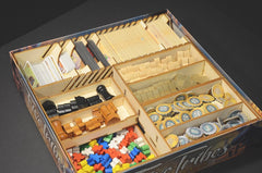 烏鴉盒子 五大部落+多擴充木製桌遊收納盒 Five Tribes + Exps. Wooden Insert