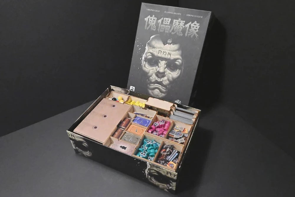 烏鴉盒子 傀儡魔像 木製收納盒 Golem Wooden Insert