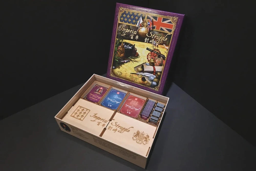 烏鴉盒子 百年對峙 木製收納盒 Imperial Struggle Wooden Insert