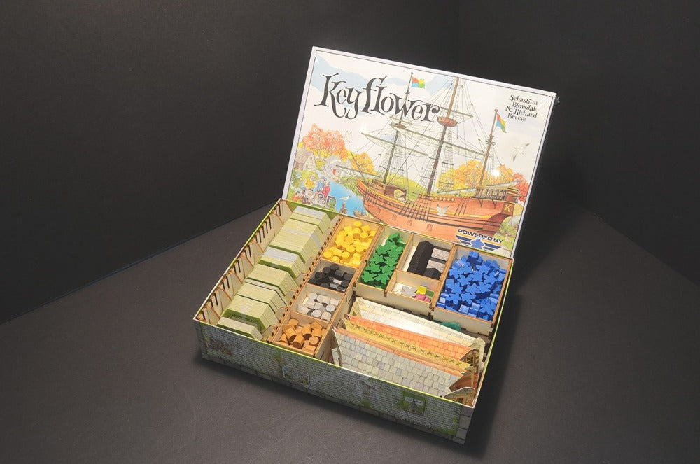 烏鴉盒子 大五月花號 木製收納盒 Keyflower Wooden Insert