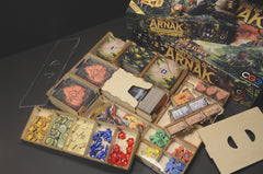 烏鴉盒子 失落的阿納克遺跡 木製收納盒 Lost Ruins of Arnak Wooden Insert