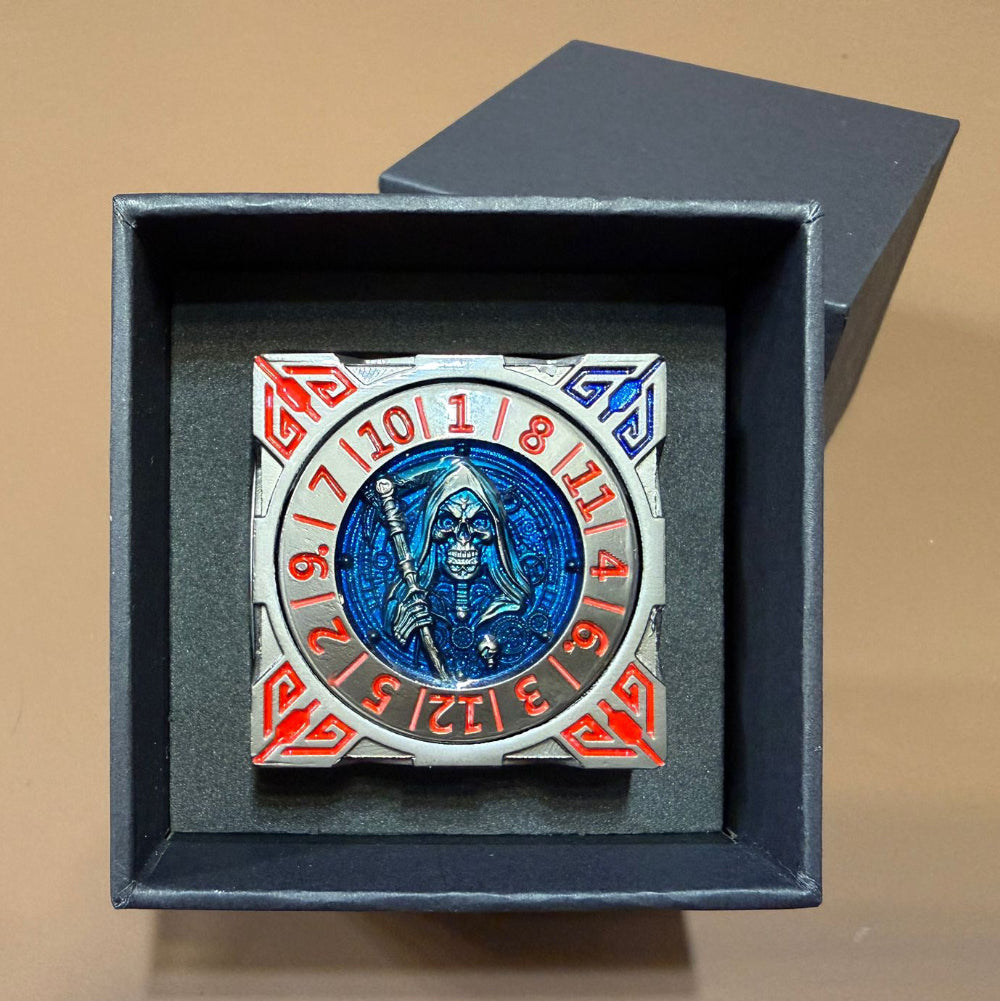 死神&克蘇魯 7 in 1 六面旋轉金屬骰子