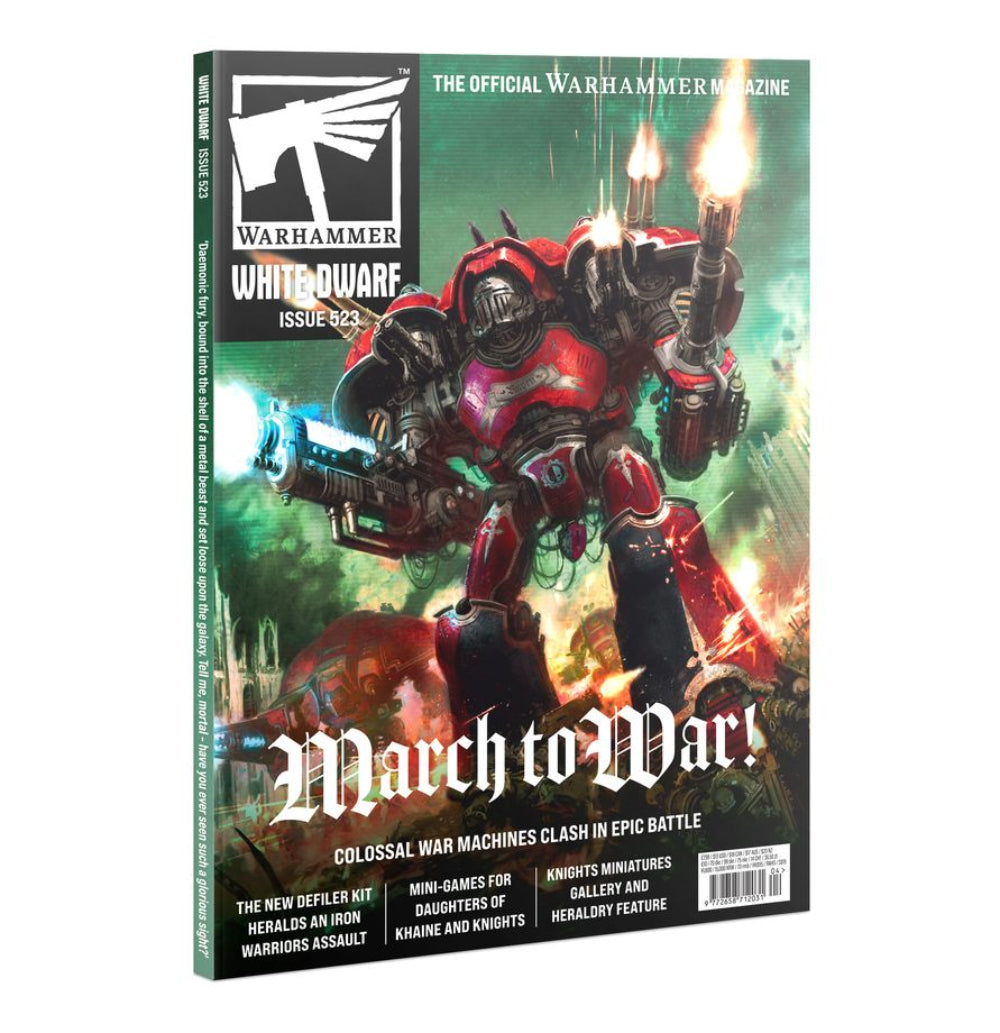 Warhammer White Dwarf 523