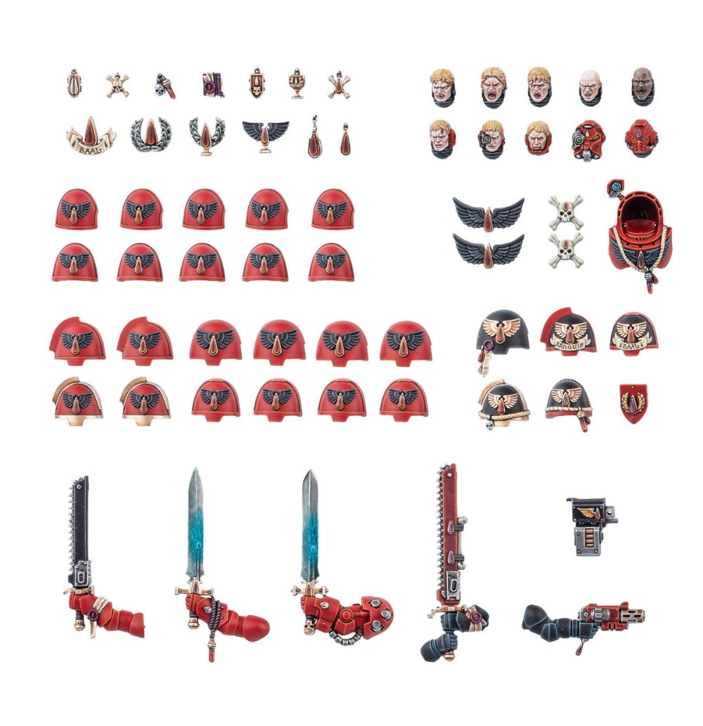 Warhammer 40,000 Blood Angels: Upgrades and Transfers