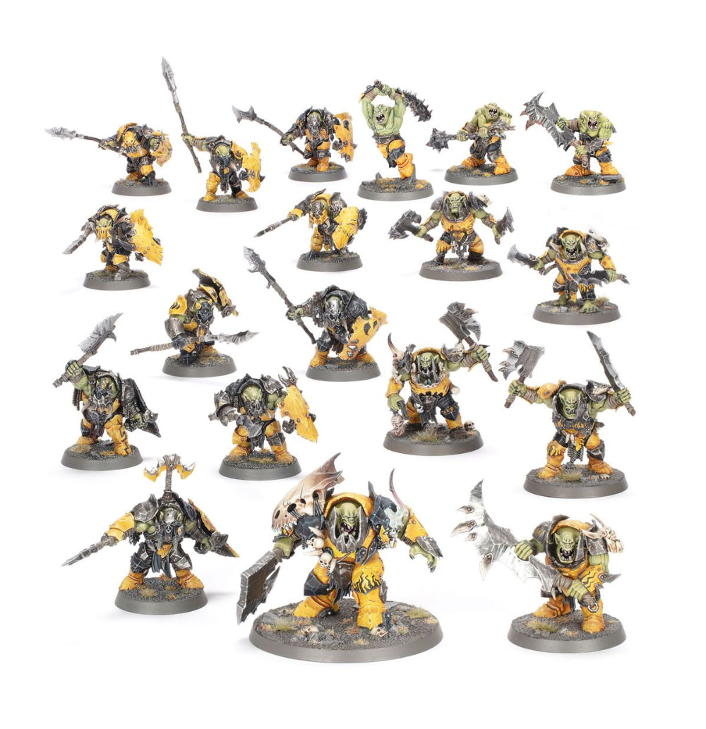 Age of Sigmar Spearhead: Orruk Warclans – Ironjawz Bigmob