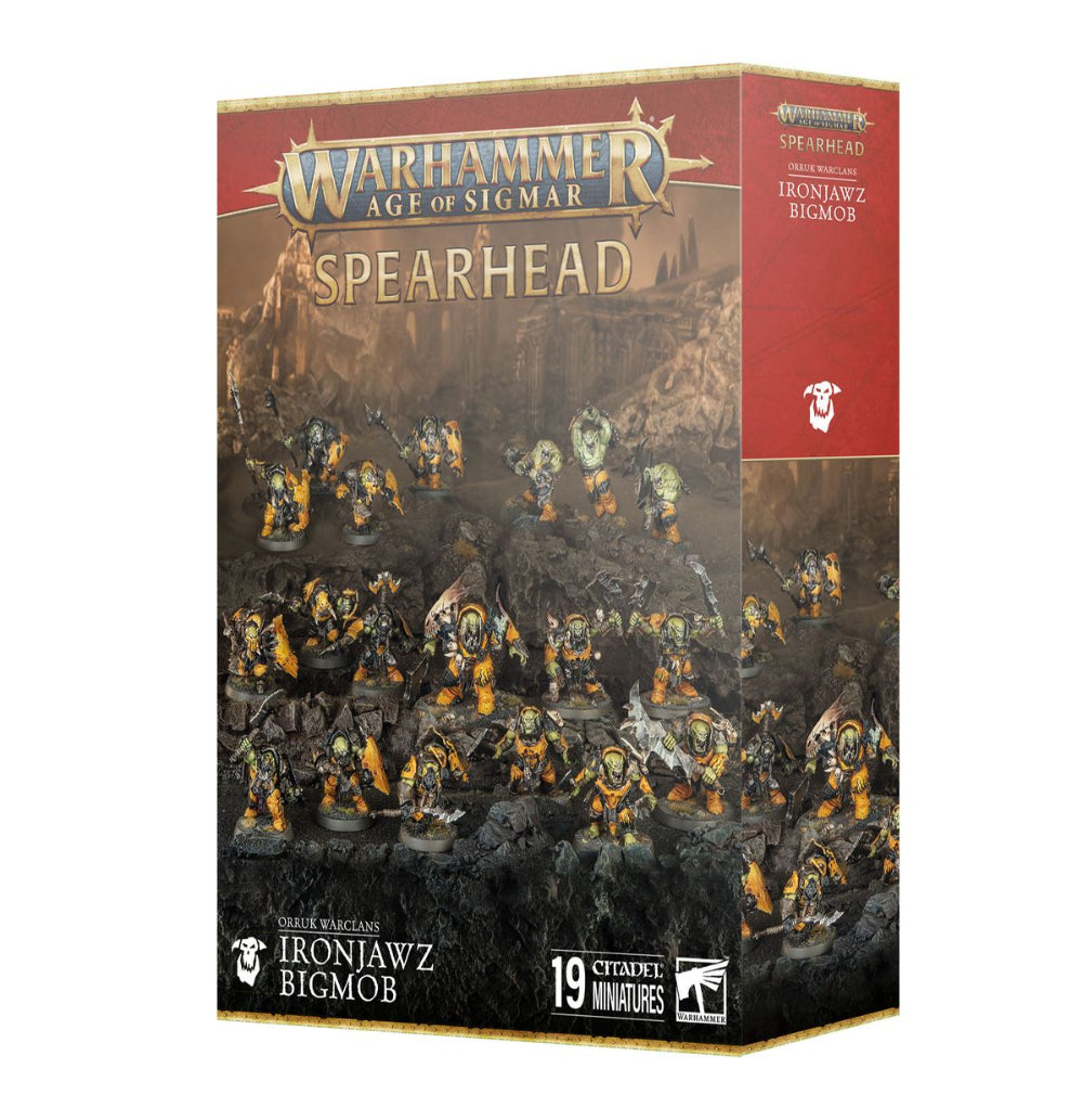 Age of Sigmar Spearhead: Orruk Warclans – Ironjawz Bigmob