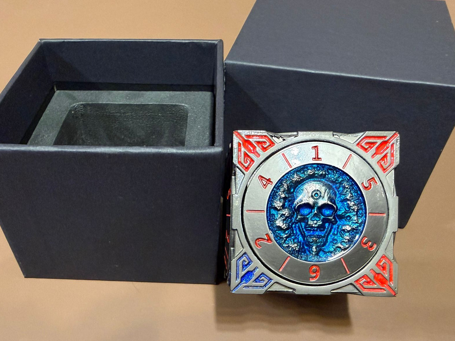 死神&克蘇魯 7 in 1 六面旋轉金屬骰子