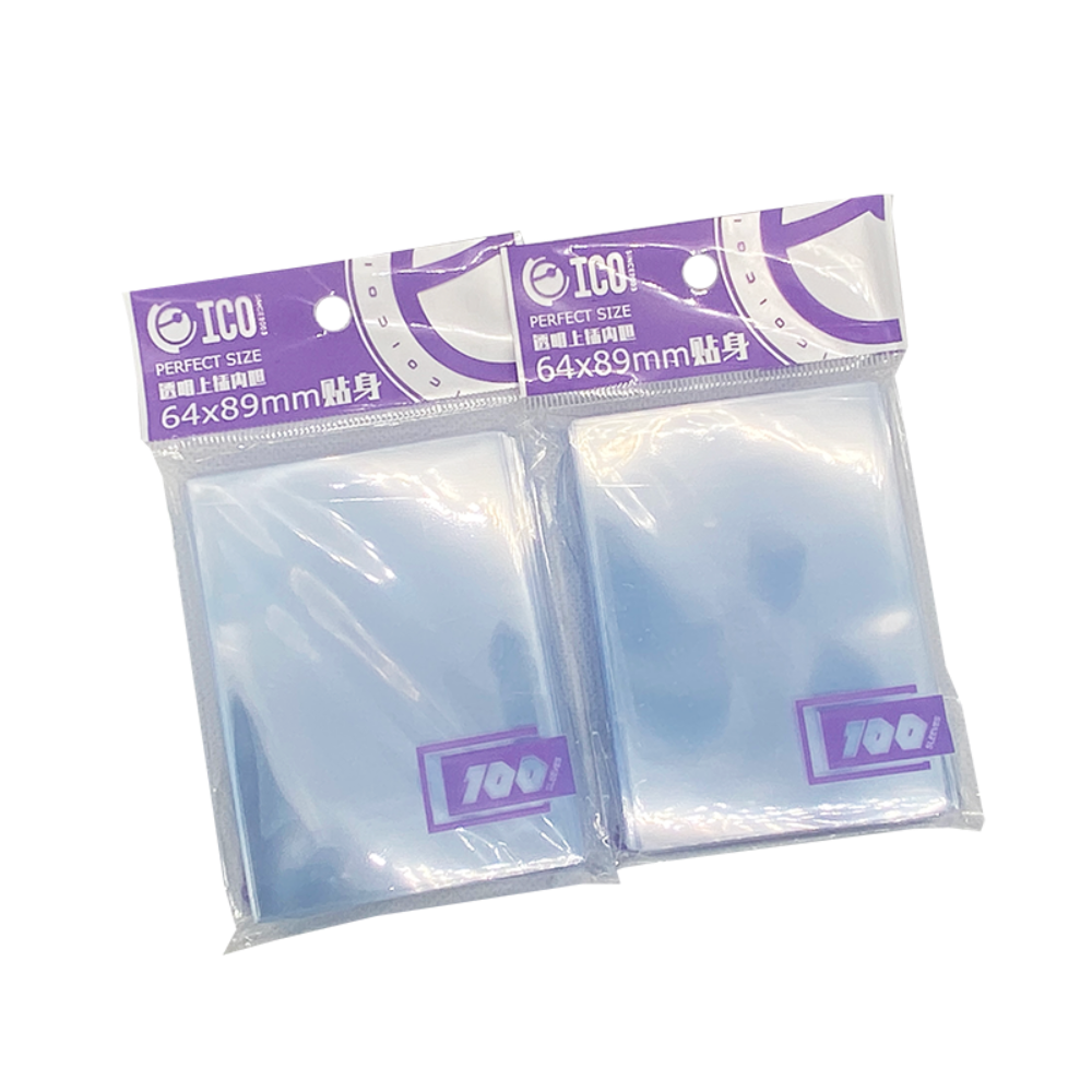 ICO Transparent Card Sleeves 64 x 89 mm (100pcs) MonsterGeek Board Game Store ICO Transparent Card Sleeves 64 x 89 mm (100pcs) MonsterGeek Board Game Store