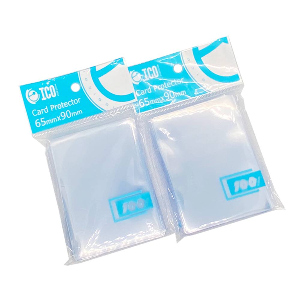 ICO Transparent Card Sleeves 65 x 90 mm (100pcs) – MonsterGeek Board Game Store