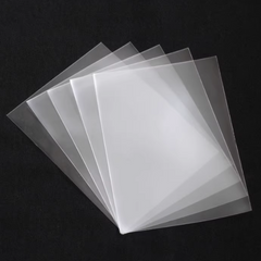 透明磨砂厚卡套 Matte Card Sleeves Thick 60 X 110 (75pcs)