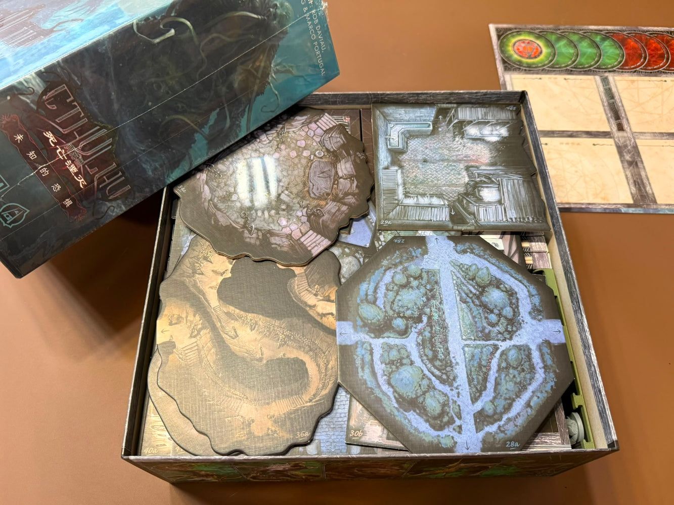 MGForge 死亡湮灭 – 未知恐惧 收納盒 Cthulhu: Death May Die – Fear of the Unknown Insert