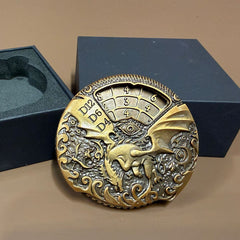 龍之眼 7 in 1 六面旋轉金屬骰子