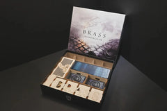 烏鴉盒子 工業革命 (蘭開夏/伯明罕) 豪華版 木質桌遊收納盒 Brass Deluxe Edition Wooden Insert