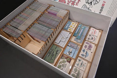 烏鴉盒子快餐連鎖大亨典藏大盒版 木製收納盒 Food Chain Magnate Big Box Wooden Insert