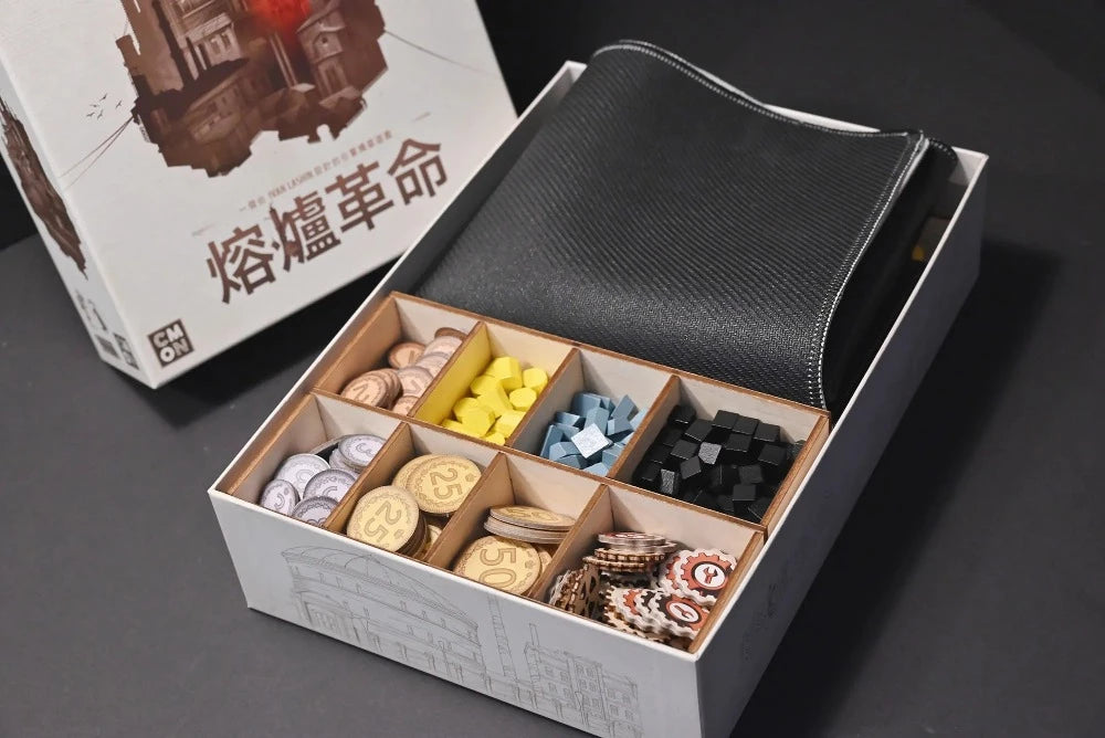 烏鴉盒子 熔爐革命 木製收納盒 Furnace Wooden Insert