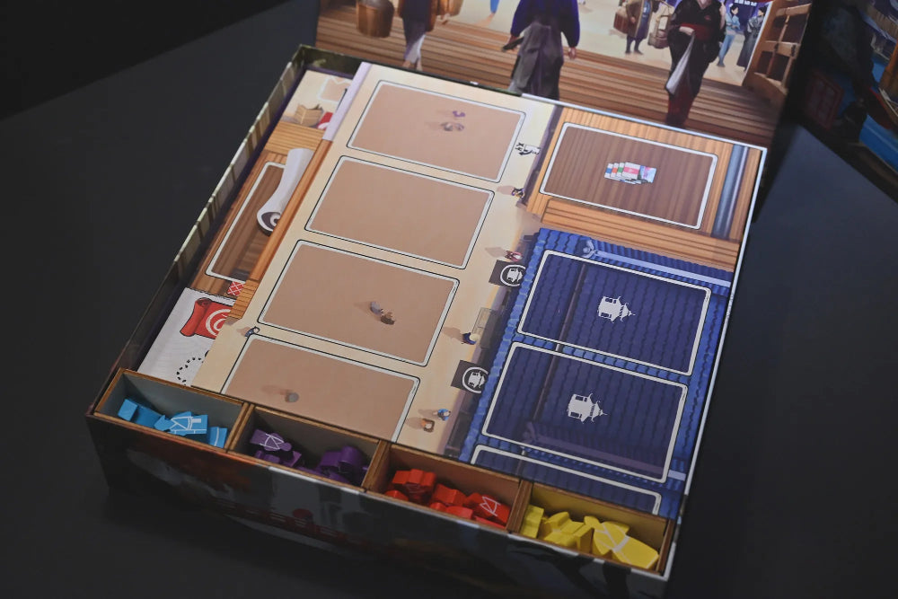 烏鴉盒子 江戶職人物語+橋見曙光擴充 木製收納盒 Iki Wooden Insert