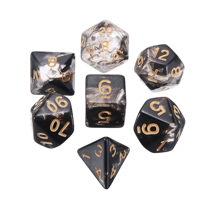 雙色角色扮演骰仔套裝 Two-Tone RPG Dice Set