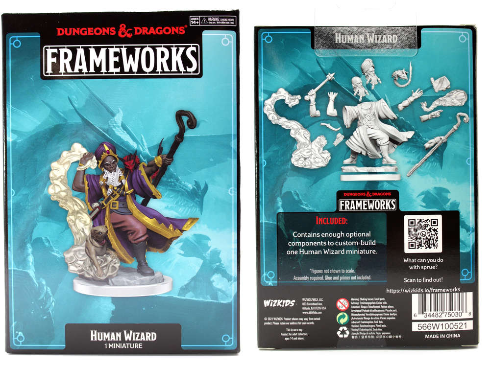 dungeons & dragons framework human wizard male