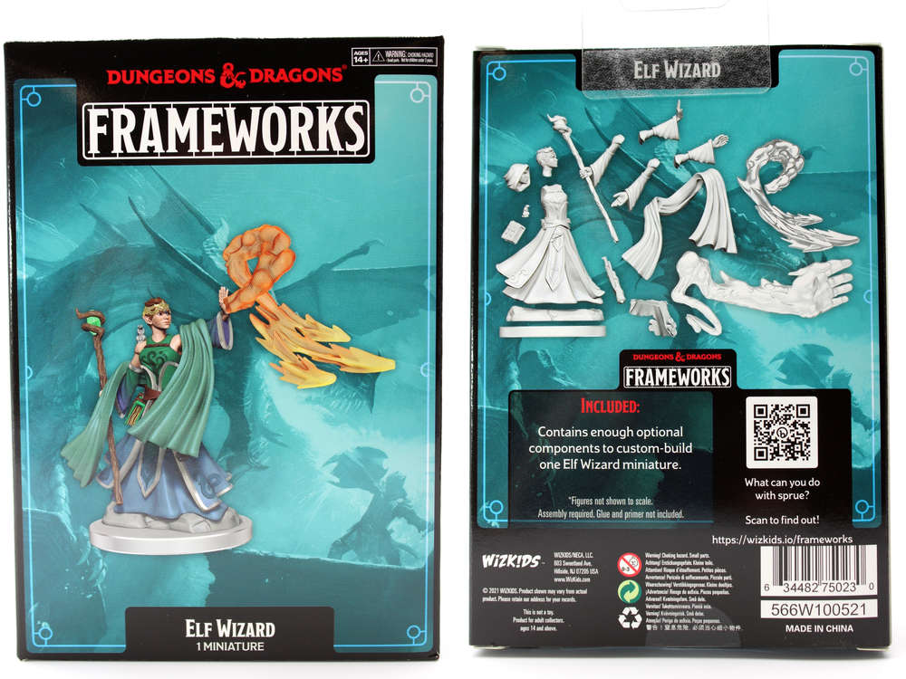 dungeons & dragons framework elf wizard female