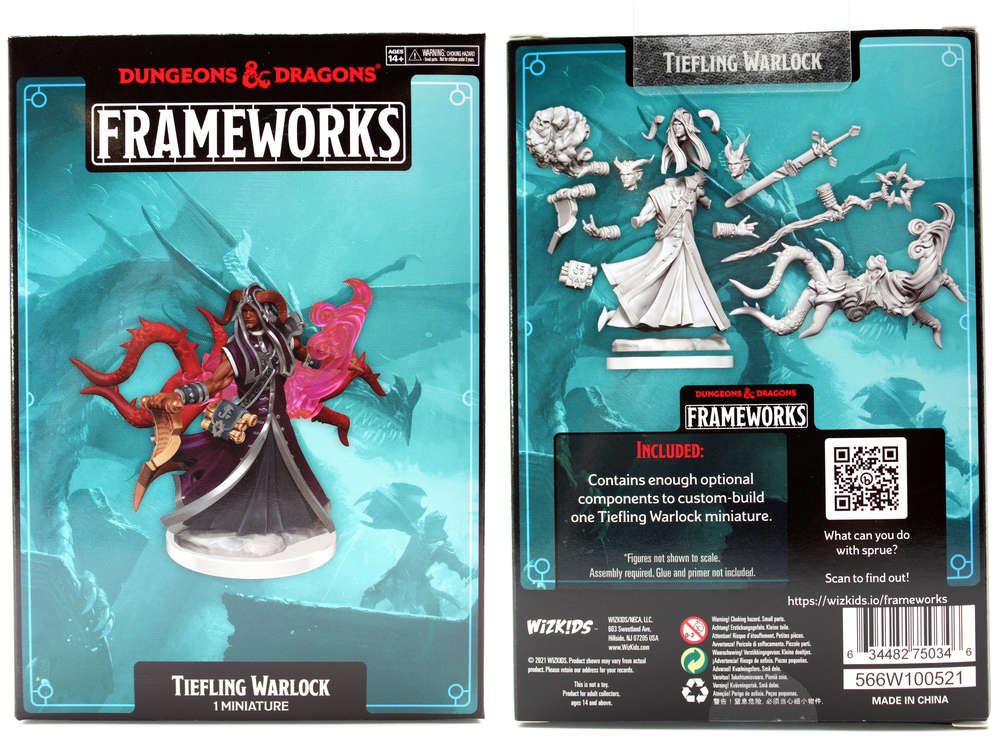 dungeons & dragons framework tiefling warlock male